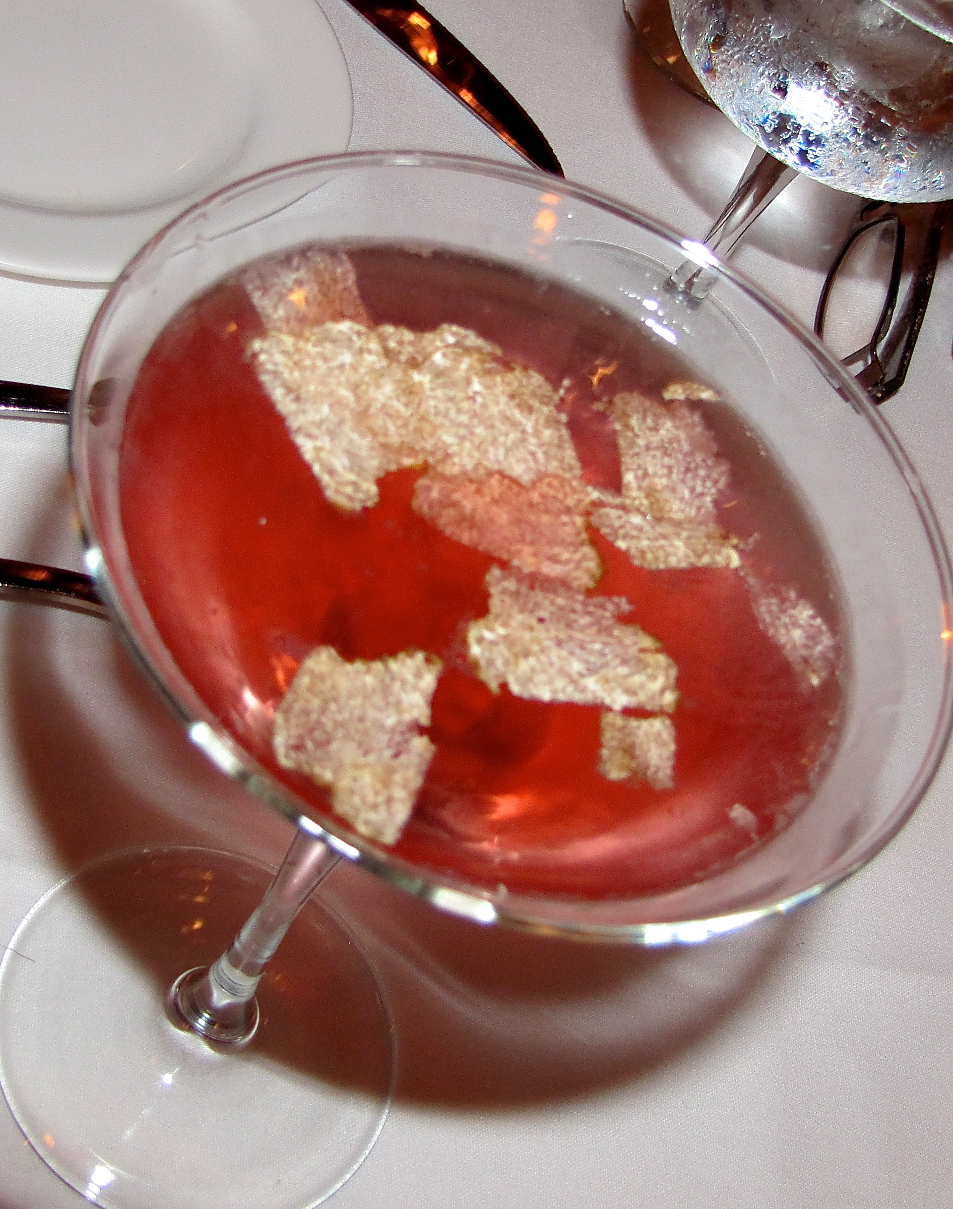 the truffle martini, $130 