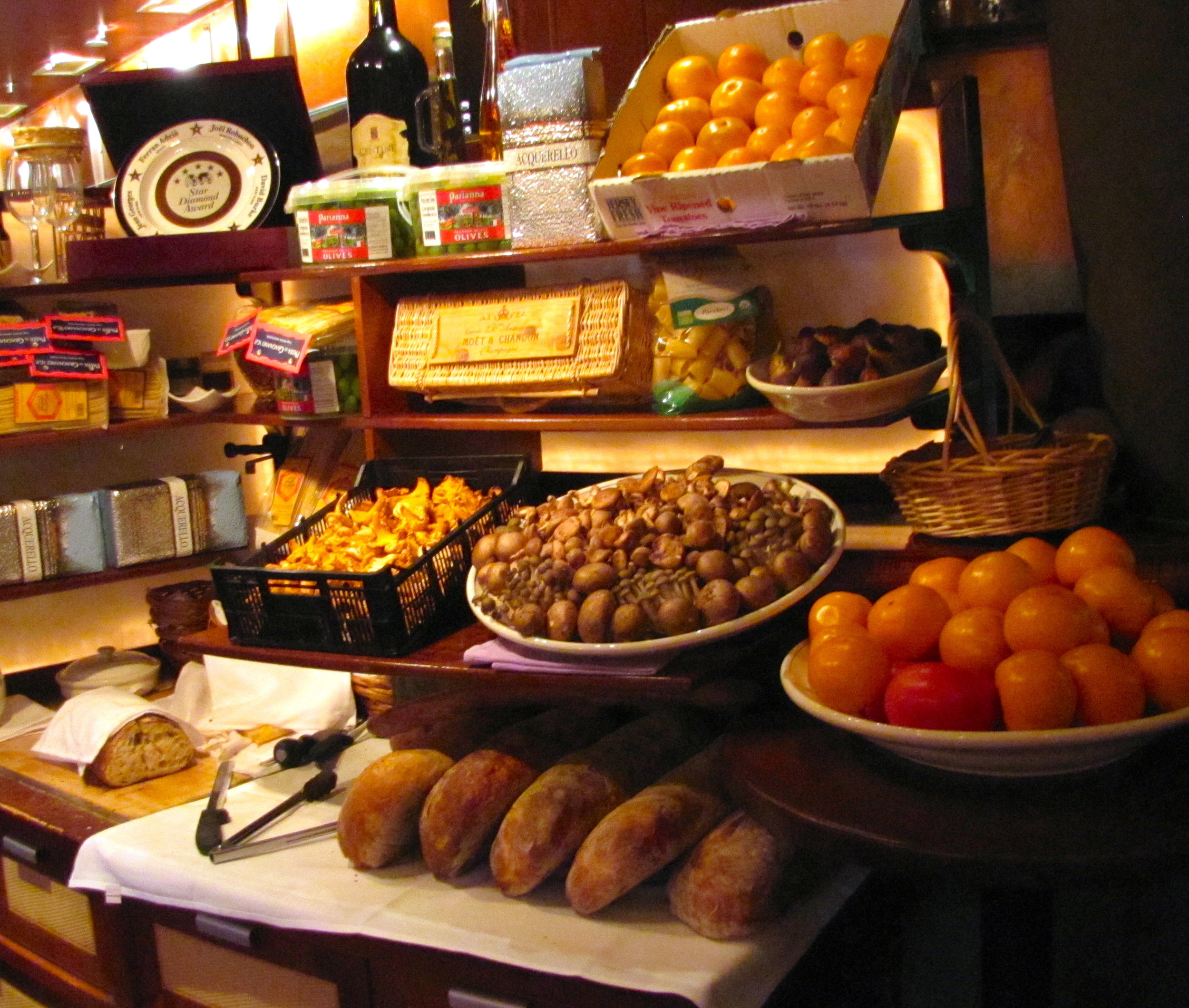 charcuterie/display station 