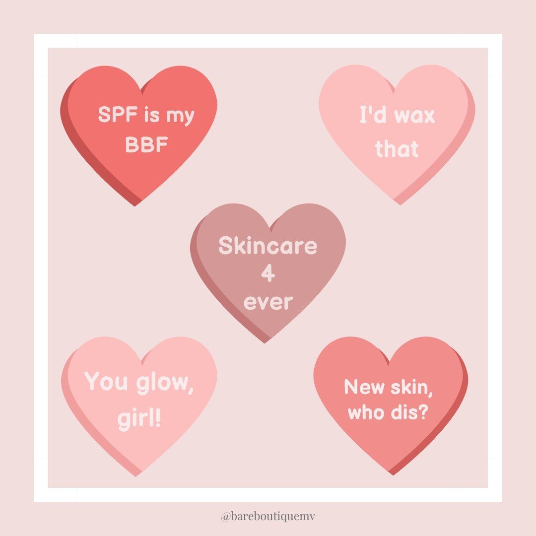 Need a sweet gift for your sweetheart? 

We always have gift certificates available in digital and physical form for any amount or service!

Valentine's Day tip: Gift certificates pair great with a sheet mask and bath bomb❤️