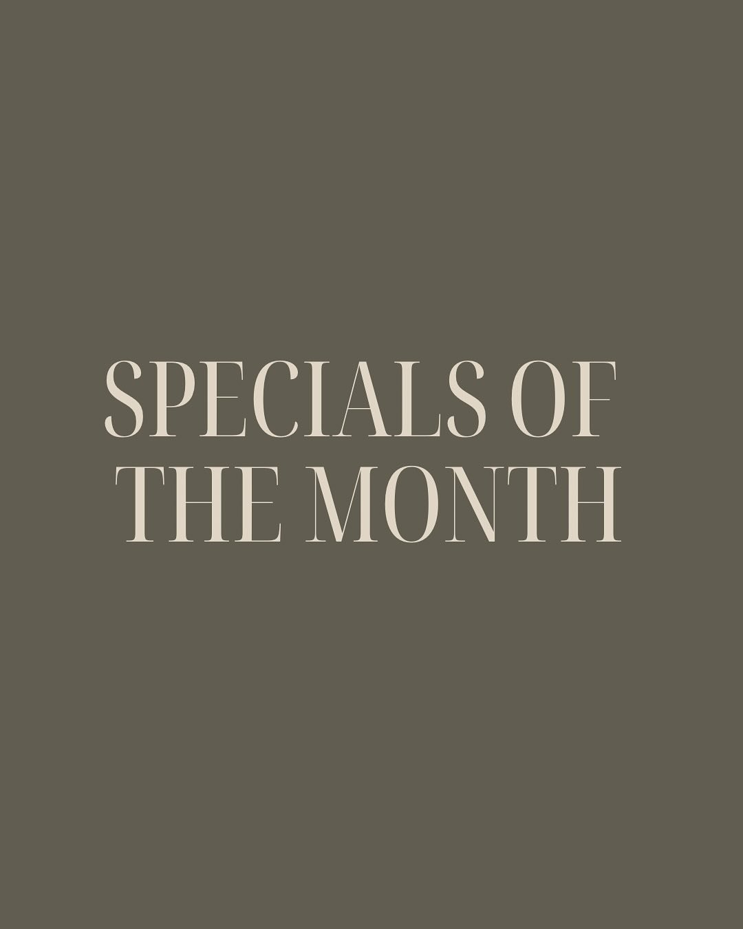 Happy June! ➡️➡️➡️
Choose what&rsquo;s good for you!

#monthlyspecials #spa #mountvernonwa #wildflowerspa #servicespecials
