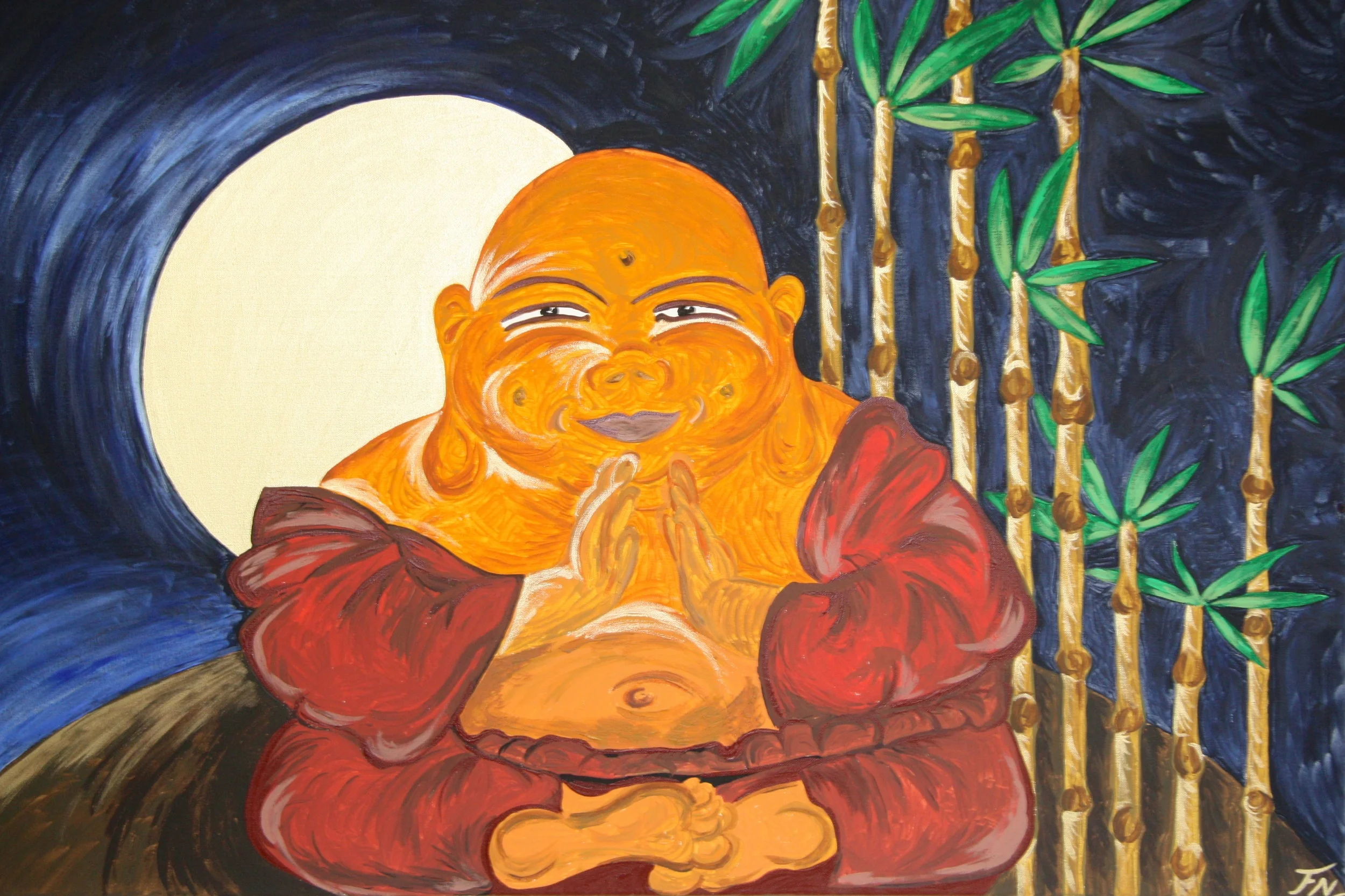 oeddha Painting ize 75x115c Contact Feike for pricing info