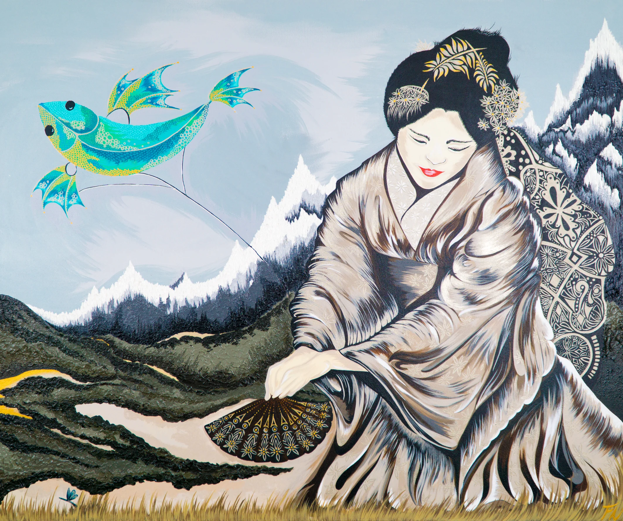 Geisha with Fish.jpg