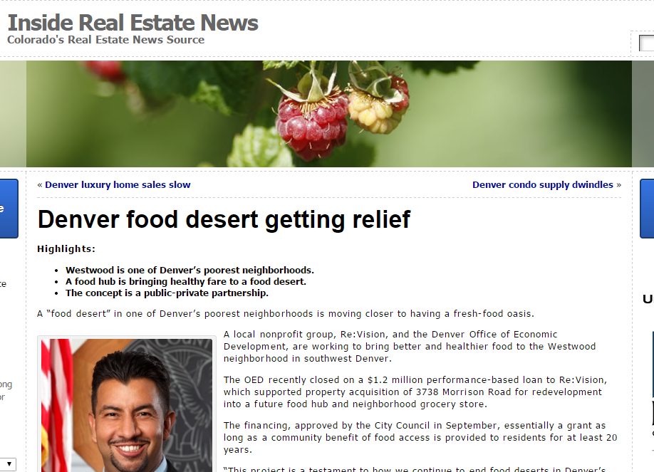 Denver food desert getting relief