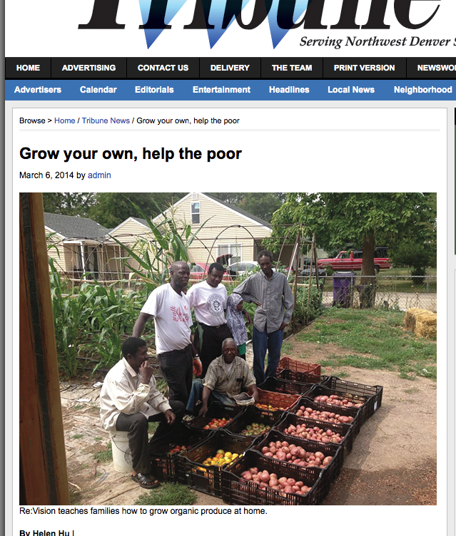 Grow your own, help the poor