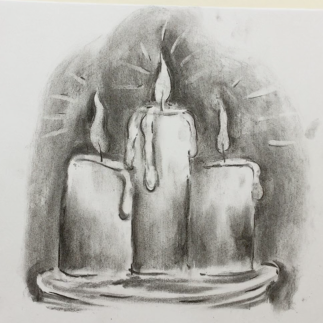 March - Week One - Charcoal candles
