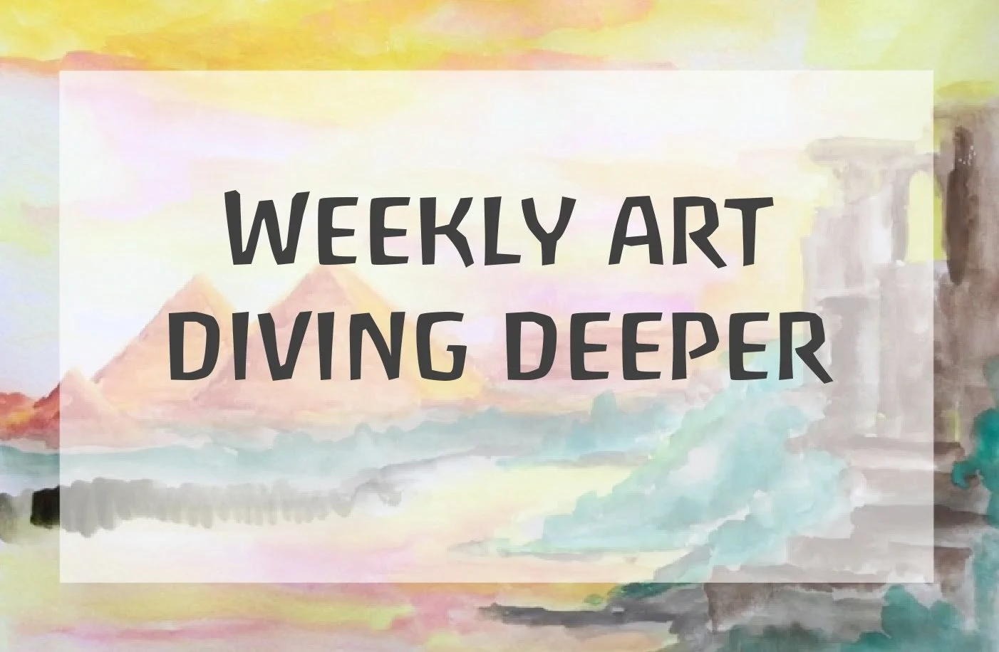 AVAILABLE YEAR ROUND 
GRADES 4-8 : The next step after Weekly Art Foundations, with lessons tied to curriculum themes. More skills, more connections, more “I made that?!”