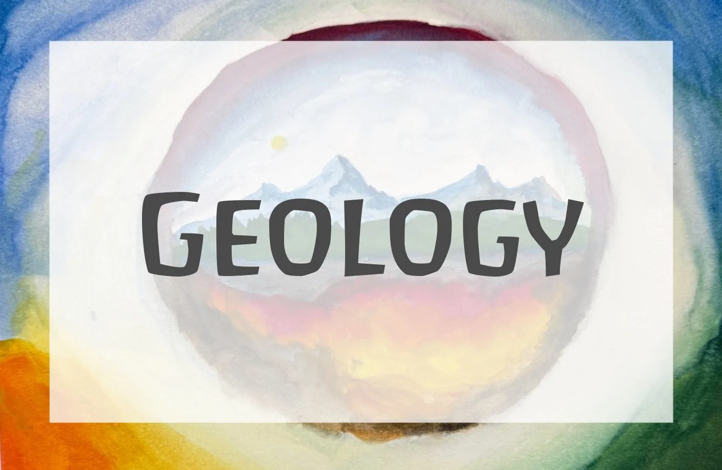 AVAILABLE YEAR ROUND GRADE 6+  Step-by-step lessons to guide your Geology block, with stories, art, research, and exploration! Not to be dramatic, but the planet has a pretty incredible backstory.