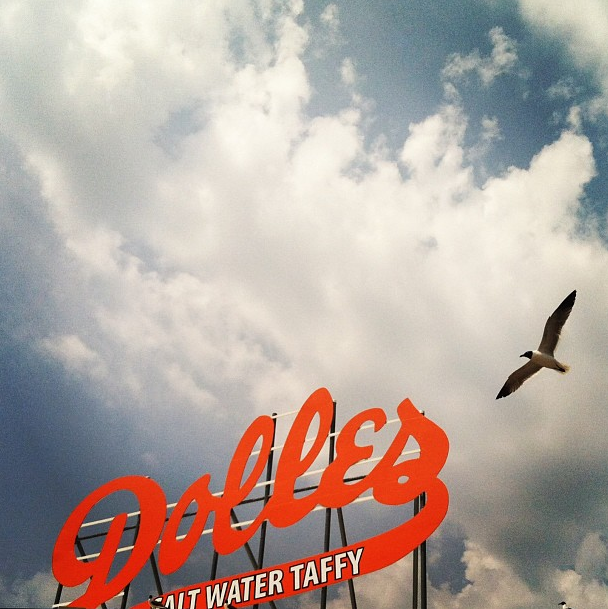 Dolle's Taffy in Rehobeth Beach, Delaware 