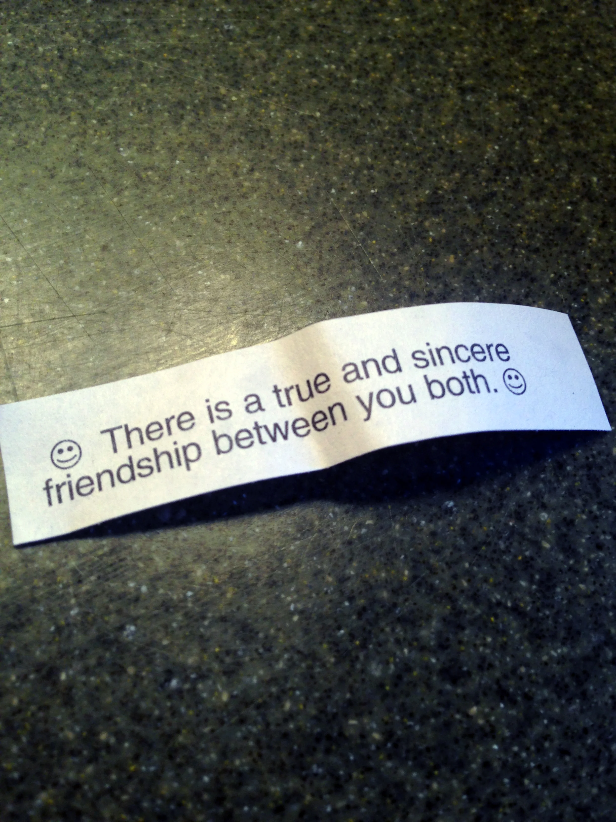 A sign. 
