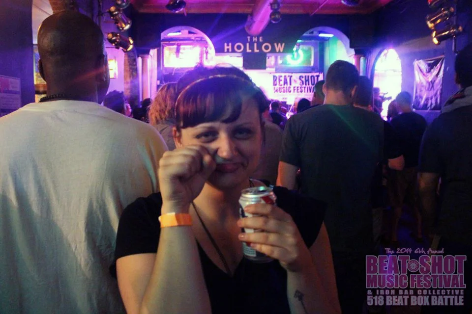 Myself at the Beat*Shot Music Festival. 