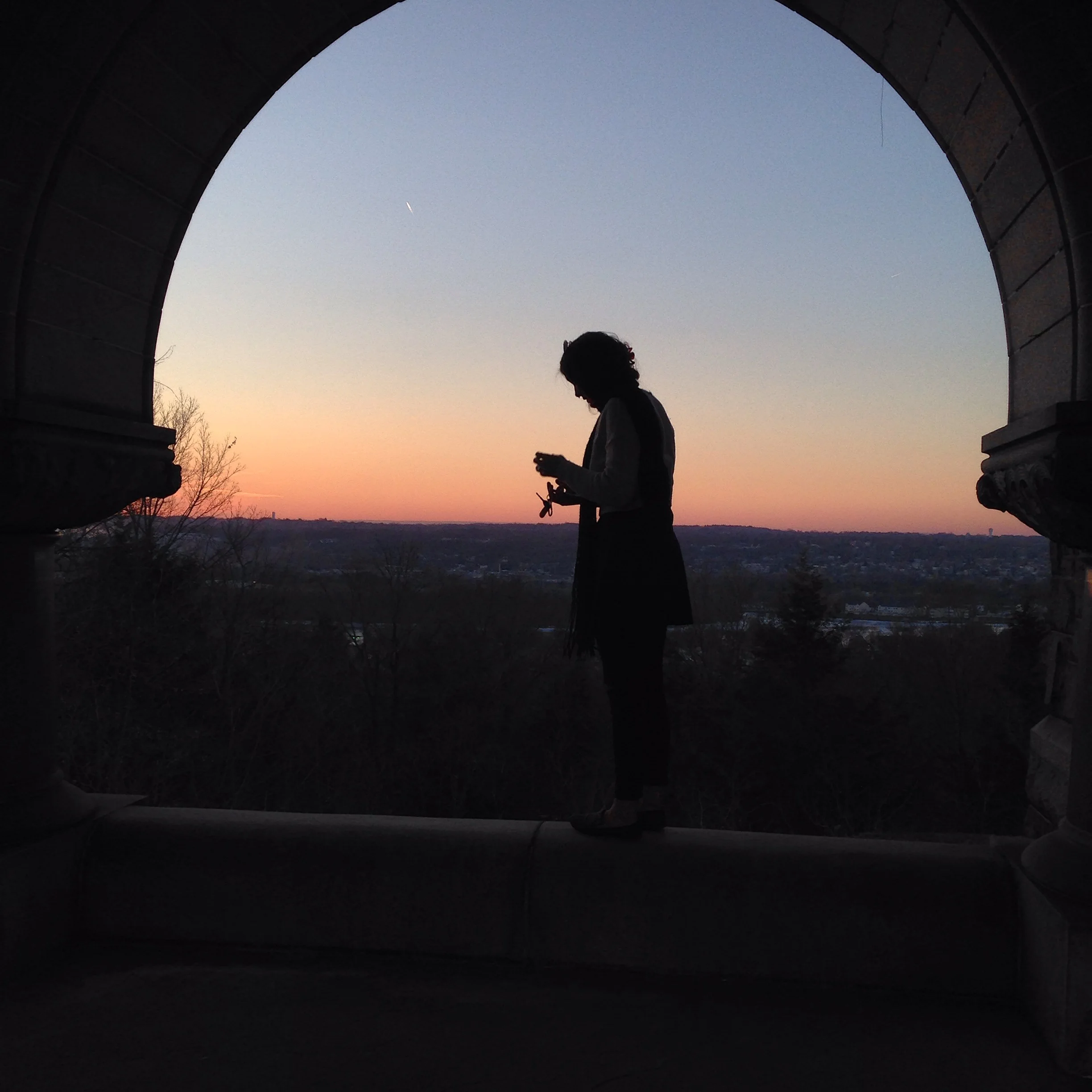 My favorite place for silhouettes. 