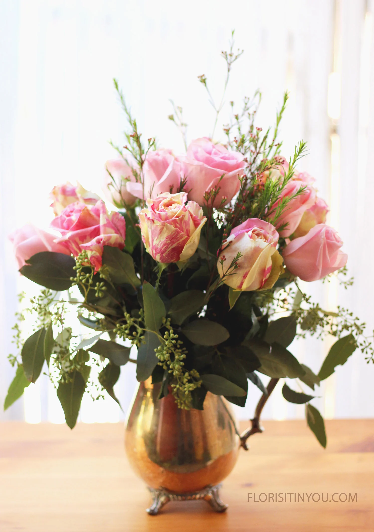 Silver Pitcher and Candy Cane Roses
Normal
0
false
false
false
EN-US
JA
X-NONE
/* Style Definitions */
table.MsoNormalTable
{mso-style-name:"Table Normal";
mso-tstyle-rowband-size:0;
mso-tstyle-colband-size:0;
mso-style-noshow:yes;
mso-style-priority:99;
mso-style-parent:"";
mso-padding-alt:0in 5.4pt 0in 5.4pt;
mso-para-margin:0in;
mso-para-margin-bottom:.0001pt;
mso-pagination:widow-orphan;
font-size:12.0pt;
font-family:Cambria;
mso-ascii-font-family:Cambria;
mso-ascii-theme-font:minor-latin;
mso-hansi-font-family:Cambria;
mso-hansi-theme-font:minor-latin;}