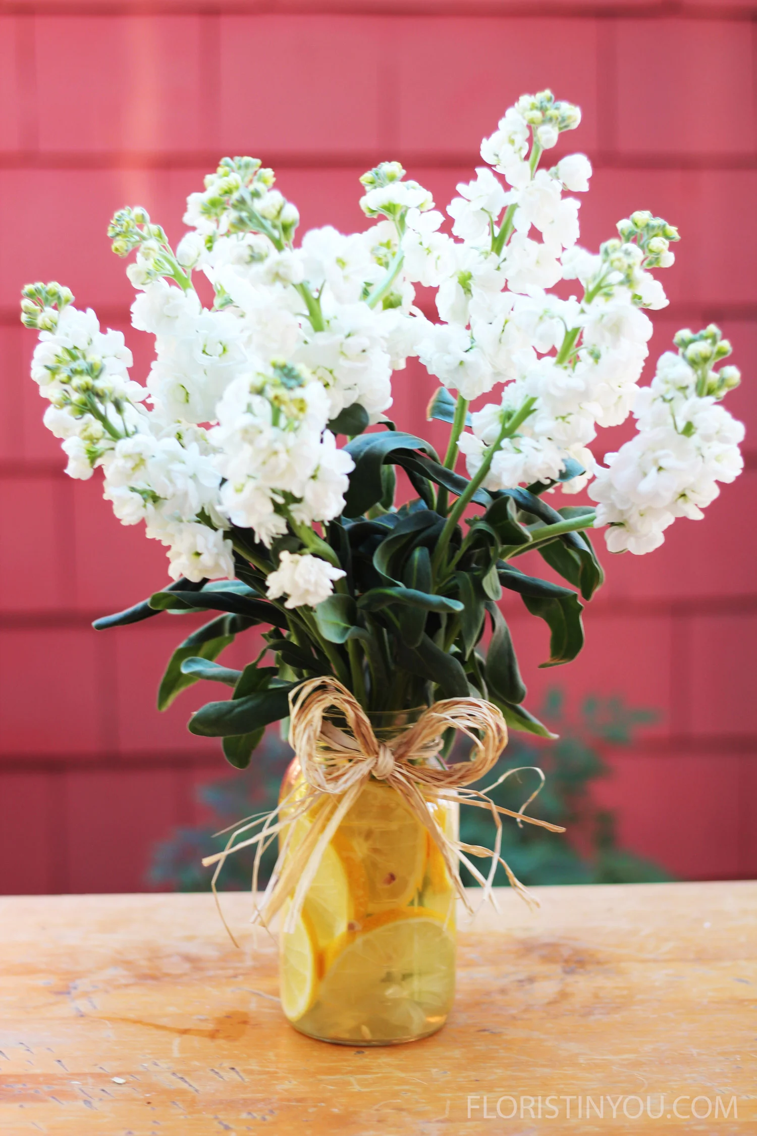 White Stalk with Lemons