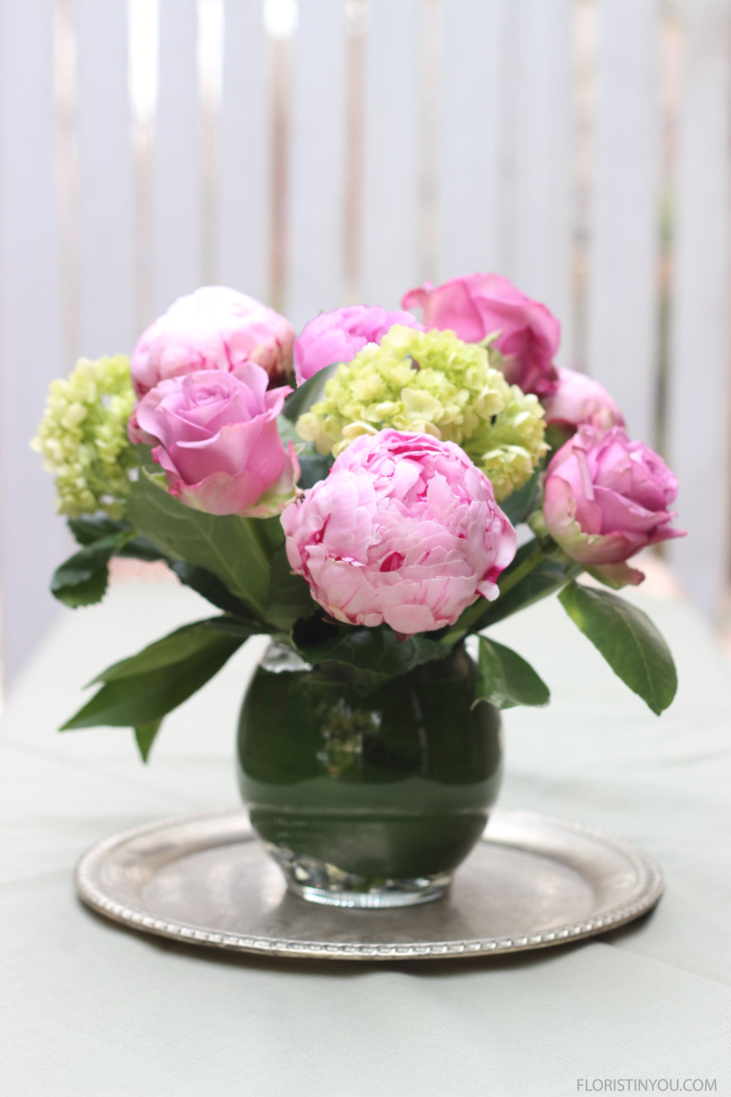 Winter Peonies and Roses