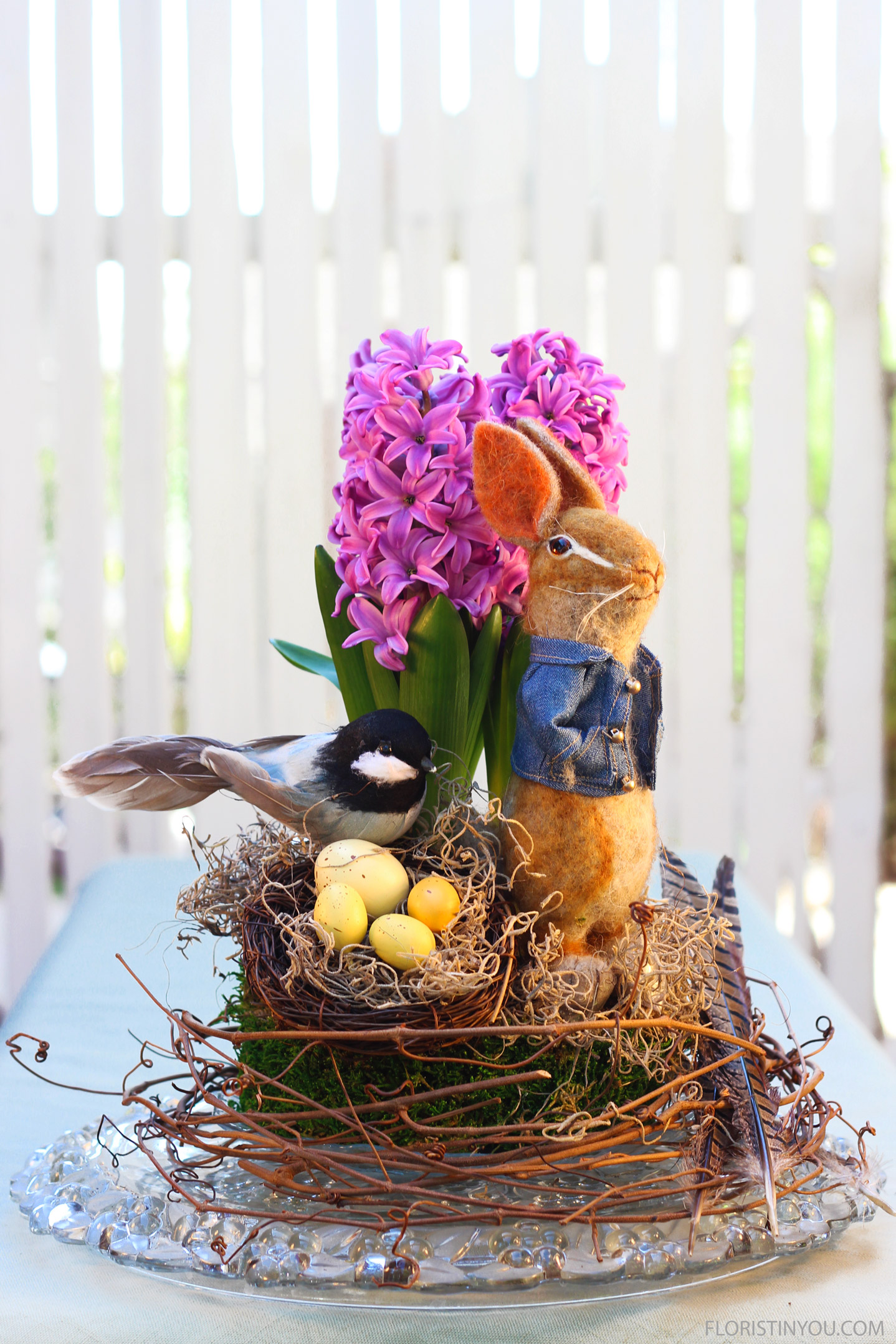 Hyacinth Easter Arrangement