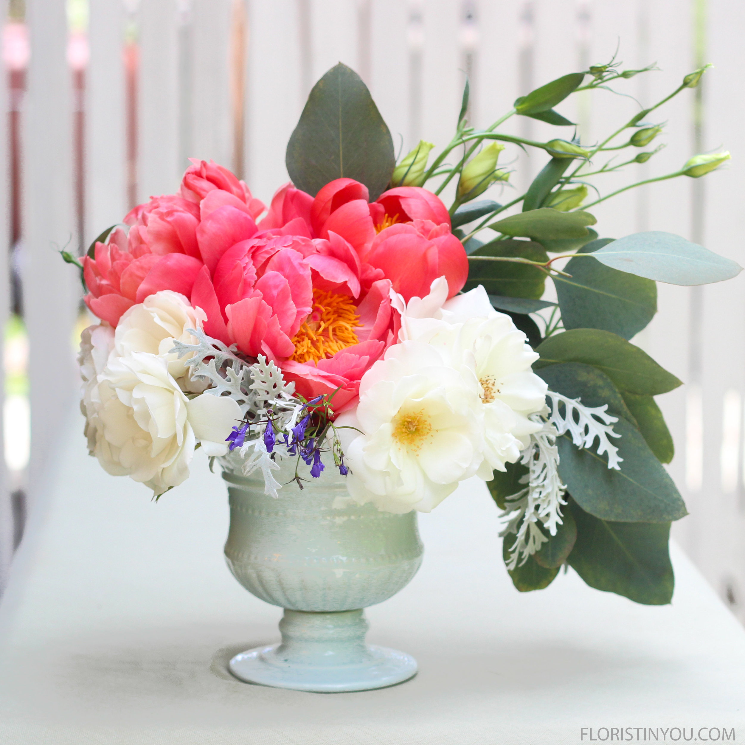 Peonies Roses &amp; Lisianthus