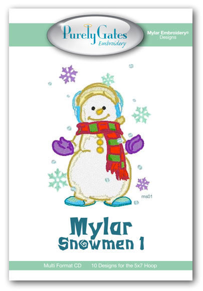 Mylar Snowmen 1