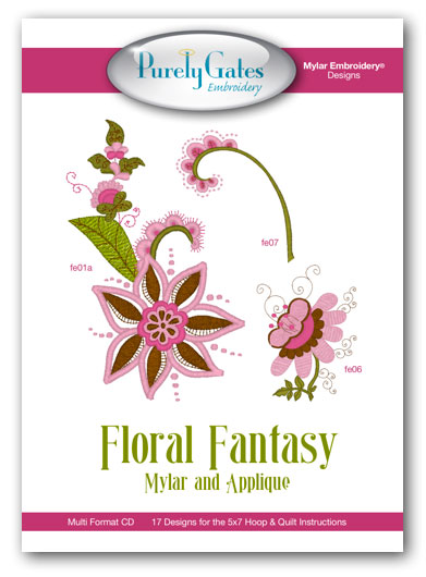 Floral Fantasy Mylar and Applique