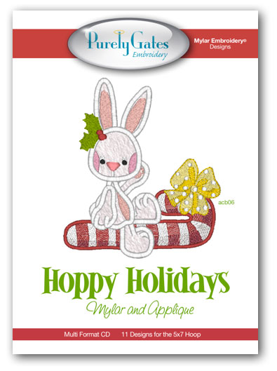 Hoppy Holidays Mylar and Applique