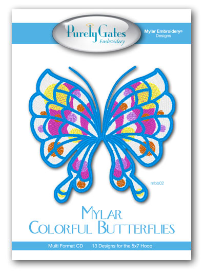 Mylar Colorful Butterflies