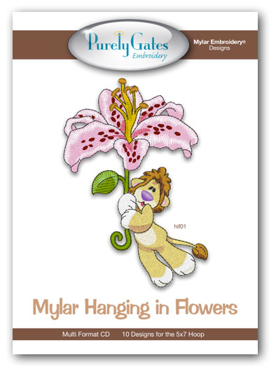 Mylar Hanging in Flowers