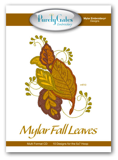 Mylar Fall Leaves