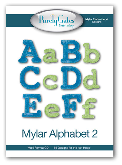Mylar Alphabet 2