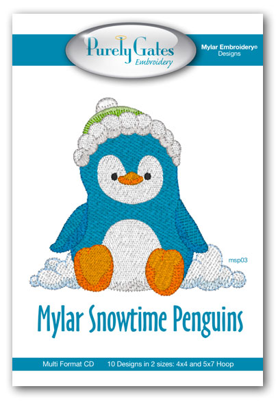 Mylar Snowtime Penguins