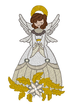 Mylar Heavenly Angels — Purely Gates Embroidery
