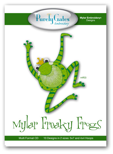 Mylar Freaky Frogs