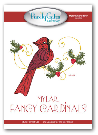 Mylar Fancy Cardinals