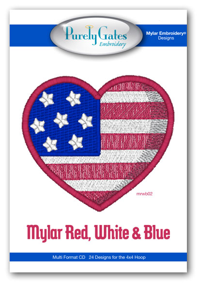 Mylar Red, White and Blue
