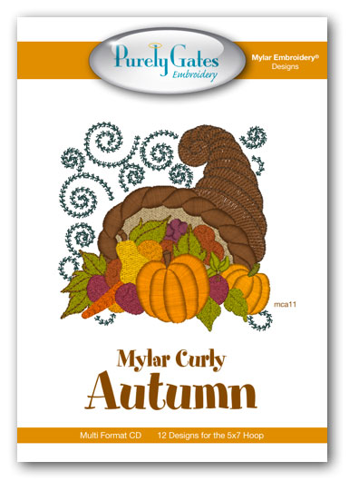 Mylar Curly Autumn