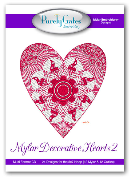 Mylar Decorative Hearts 2