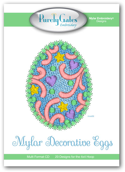 Mylar Decorative Eggs
