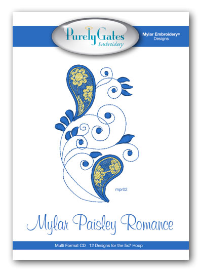 Mylar Paisley Romance