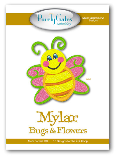 Mylar Bugs and Flowers