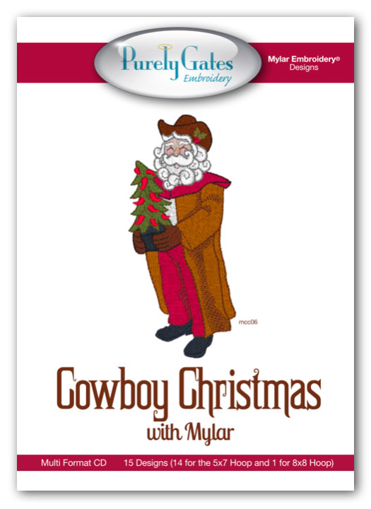 Cowboy Christmas with Mylar