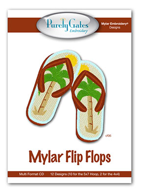 Mylar Flip Flops 2