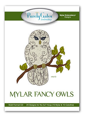Mylar Fancy Owls