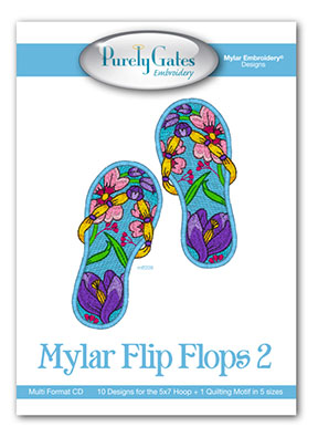 Mylar Flip Flops 2