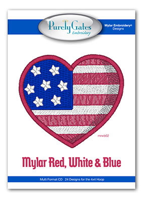 Mylar Red White and Blue