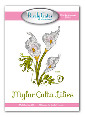 Mylar Calla Lilies