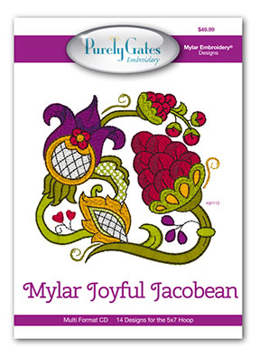 Mylar Joyful Jacobean
