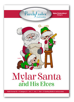 Mylar Santa and His Elves