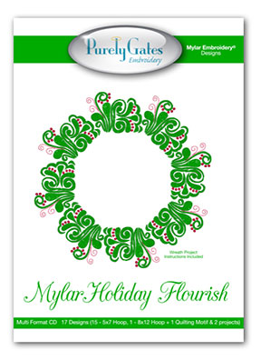 Mylar Holiday Flourish