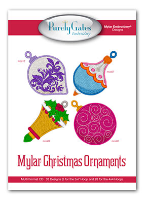 Mylar Christmas Ornaments