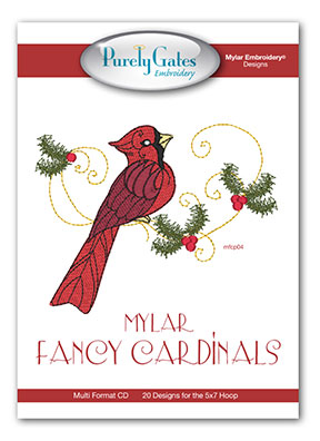 Mylar Fancy Cardinals