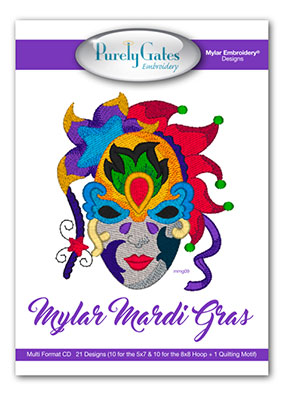 Mylar Mardi Gras