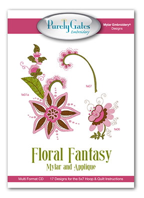 Floral Fantasy Mylar and Applique
